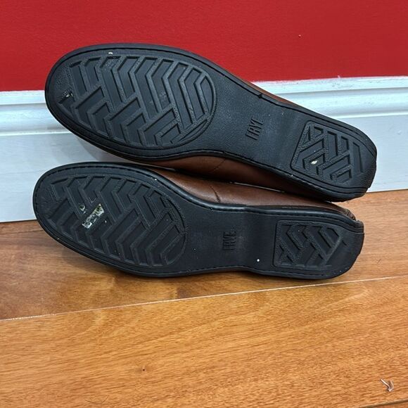 FRYE Lewis Venetian Slip On Loafer Men’s Brown Tan Leather Size 9.5 - Picture 7 of 9